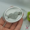 Кулон для четверых друзей "Best Friends Forever Сердце. Нержавеющая сталь